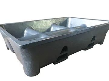 Kāds materiāls tiek izmantots čuguna veidnēm?