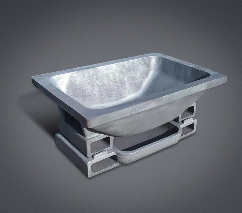steel casting dross pan 2